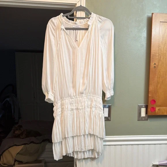 NWT Current Air Ivory Long Sleeve Dress - Picture 1 of 11